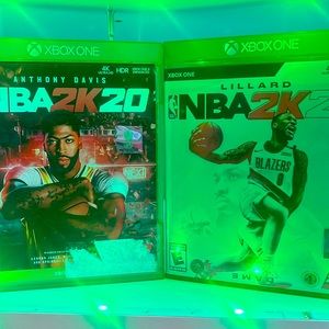 NBA 2k 2020 and 2021 🏀⛹️⛹️‍♀️⛹️‍♂️